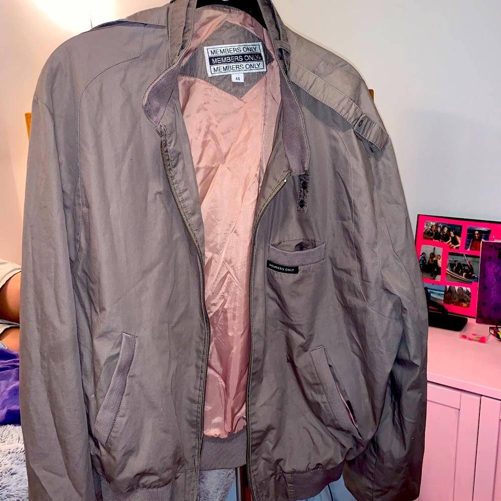 Members Only vintage Bomber Jacket